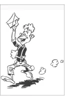 Lucky Luke kleurplaat 53